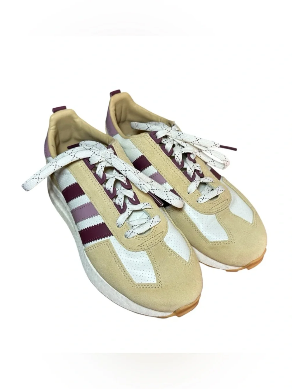 Adidas Wmns Retropy E5 'Hazy Beige Gum' sneakers size 9 - Picture 3 of 9